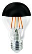 Λαμπτήρας Led Filament E27 A60 8w 3000K Θερμό Black Just Led B276008301